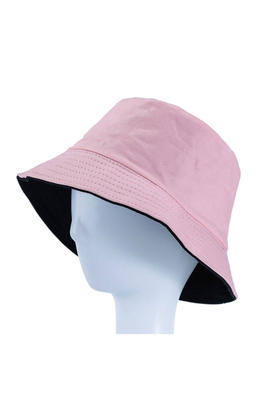 Reversible Outdoor Solid Color Bucket Hat