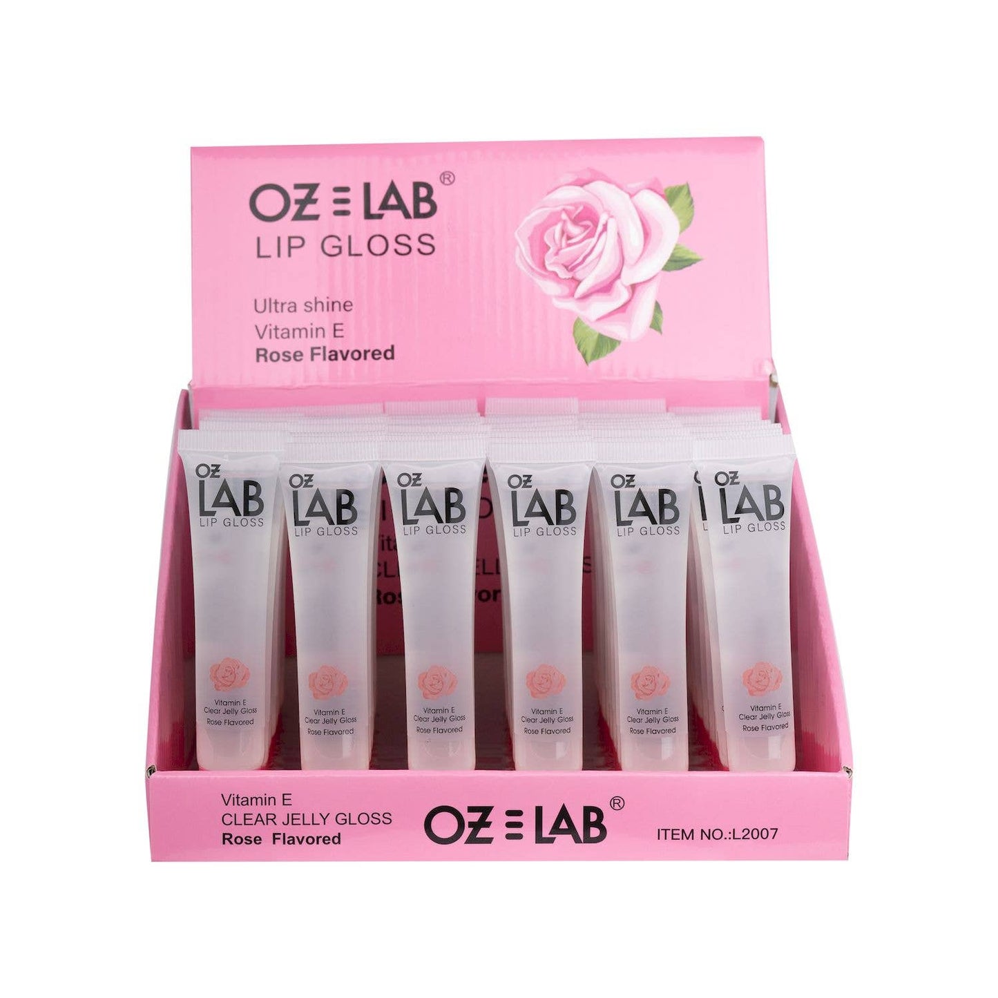OZ LAB Rose Scent Clear Gloss Lip Polish